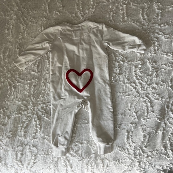 Le Petit Lem Valentine’s Romper - Picture 3 of 4